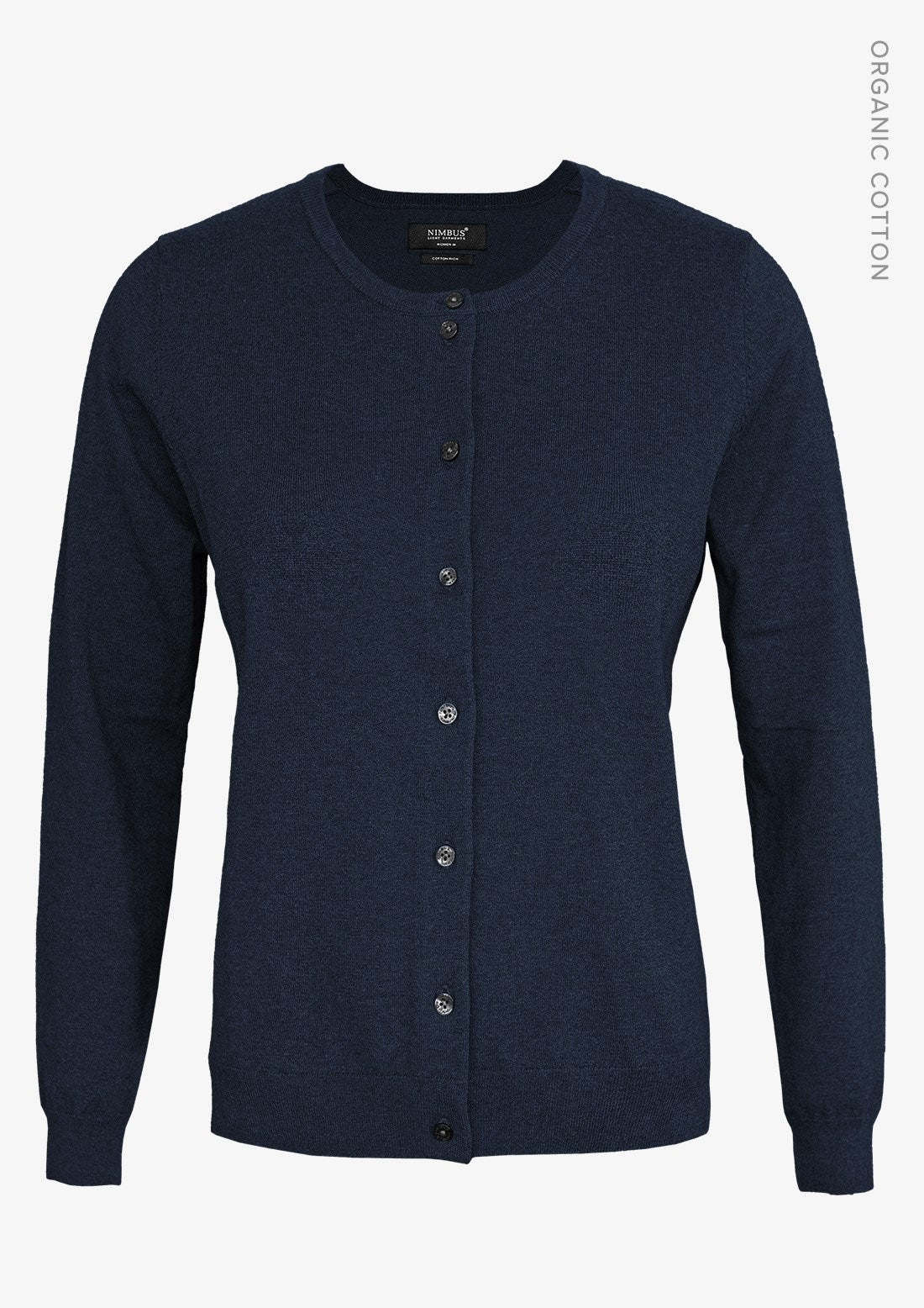 AW25 NEWS 0001 Brighton Cardigan Women Navy Front