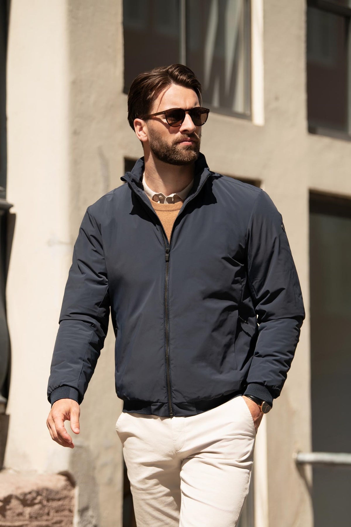 Eastlake Men Navy AW25 Modelimage
