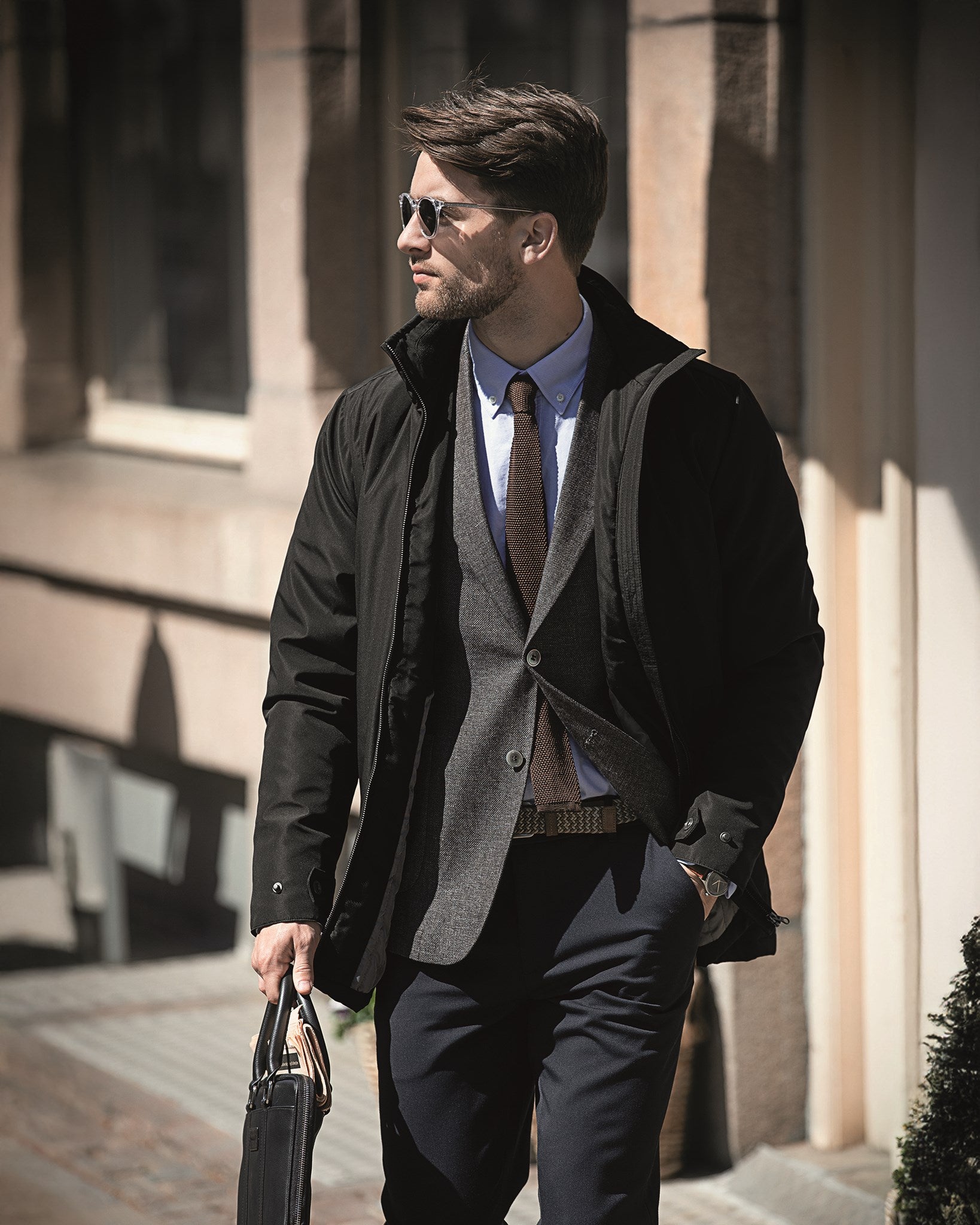 Bellington Men Black SS19 Modelimage