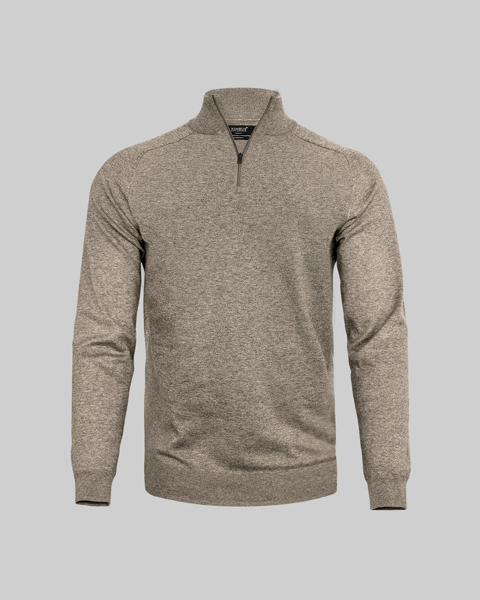 Brighton 1/4 Zip, miesten neule - Nimbus Neuleet - BRKZ-M - 11