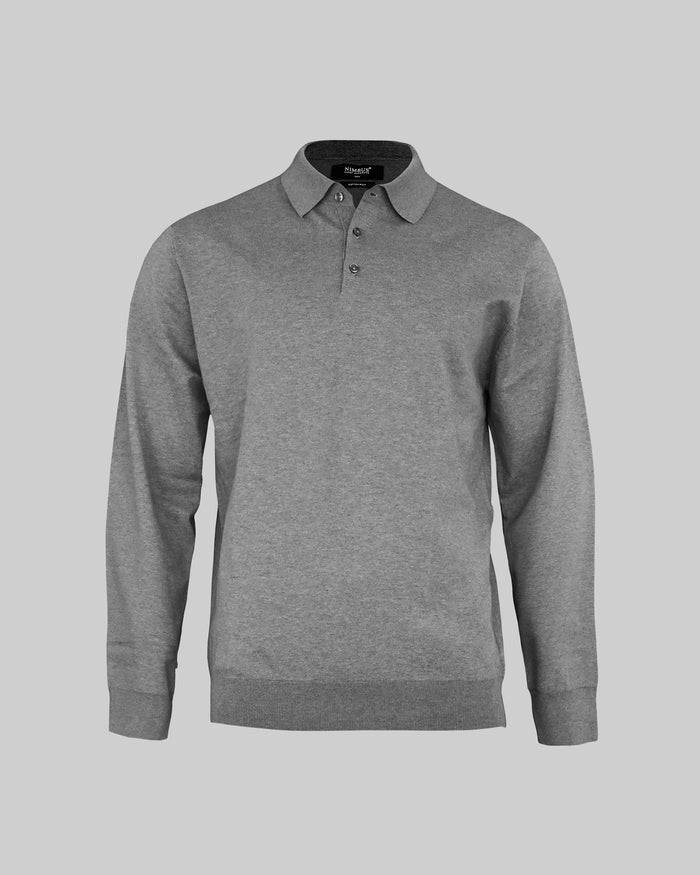 Brighton miesten pitkähiha neule polo - Nimbus Neuleet - BRLS-M - 14