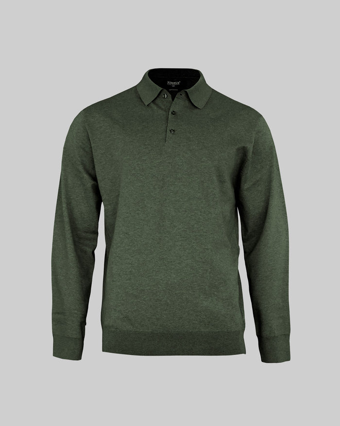Brighton miesten pitkähiha neule polo - Nimbus Neuleet - BRLS-M - 16