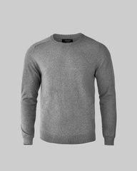 Brighton O-Neck Men - Grey Melange