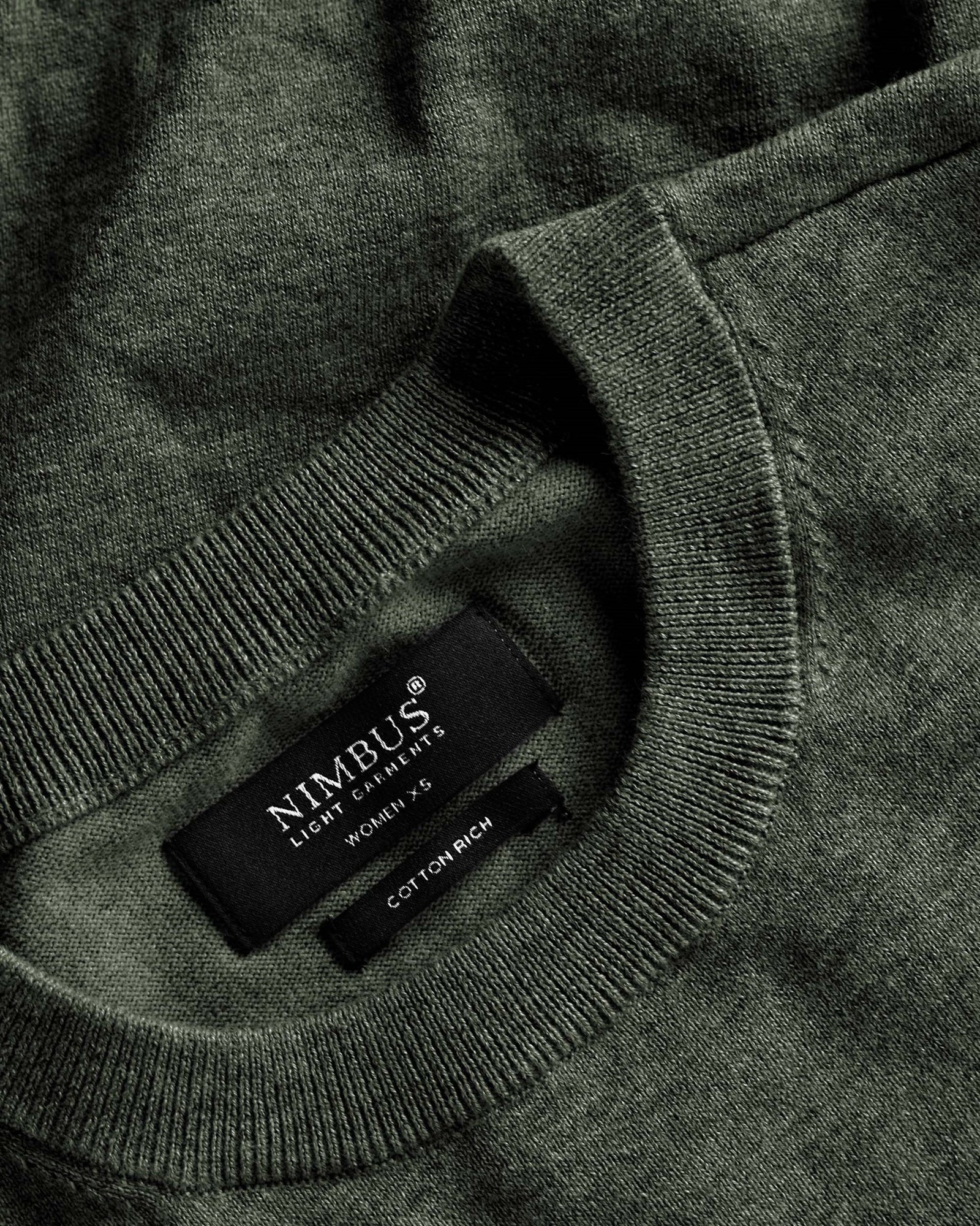 Brighton Short Sleeve Tee Women Olive Melange Back
