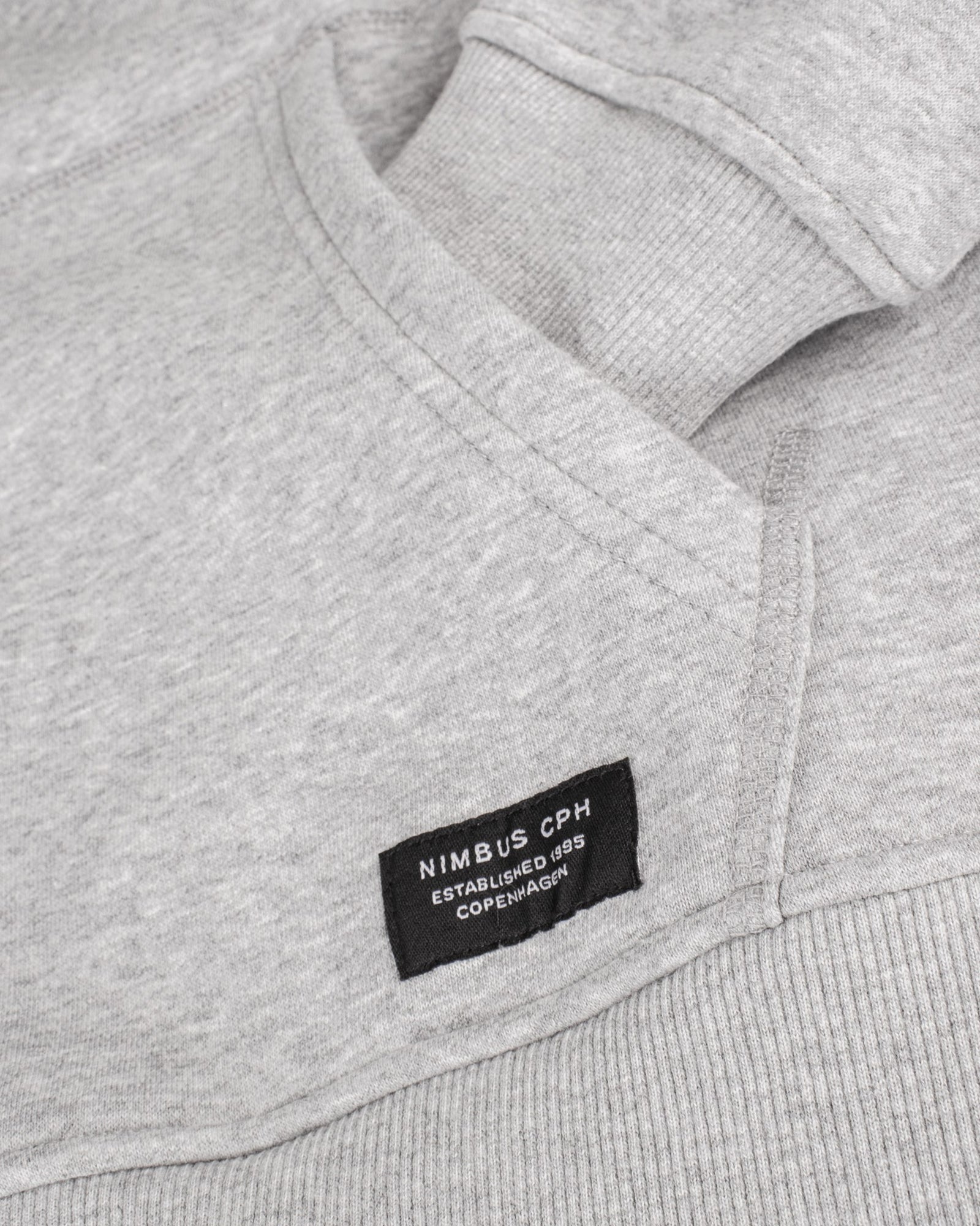 Brownsville Men Grey Melange Back