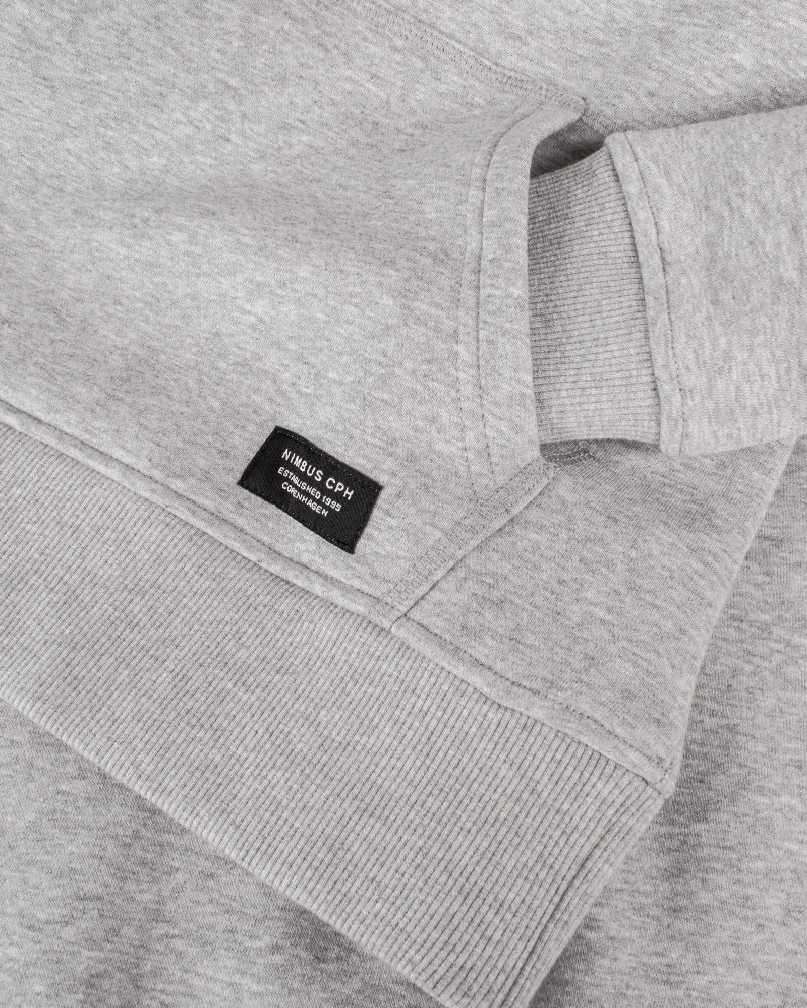 Brownsville Men Grey Melange Back