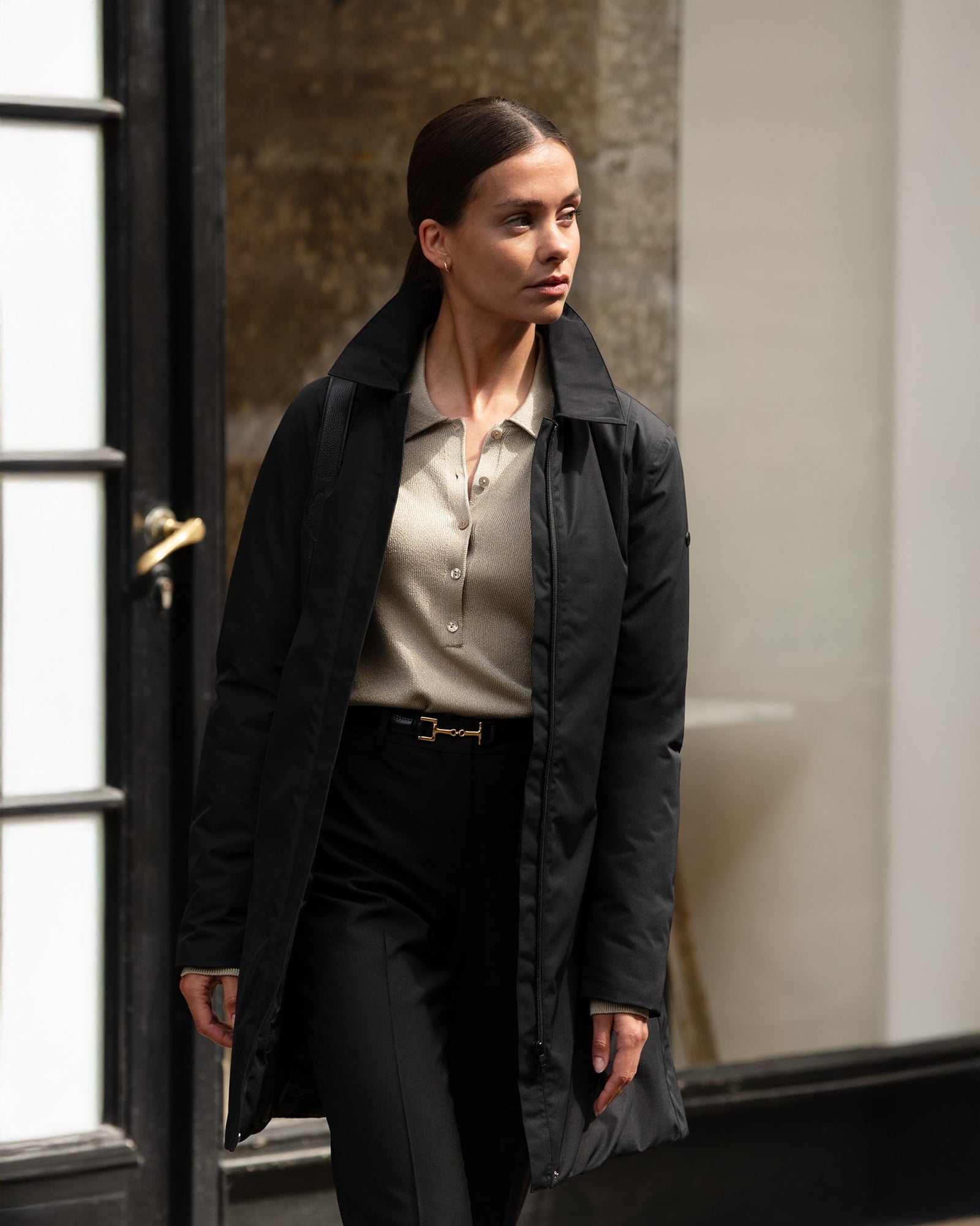 Folcroft Woman Black Back