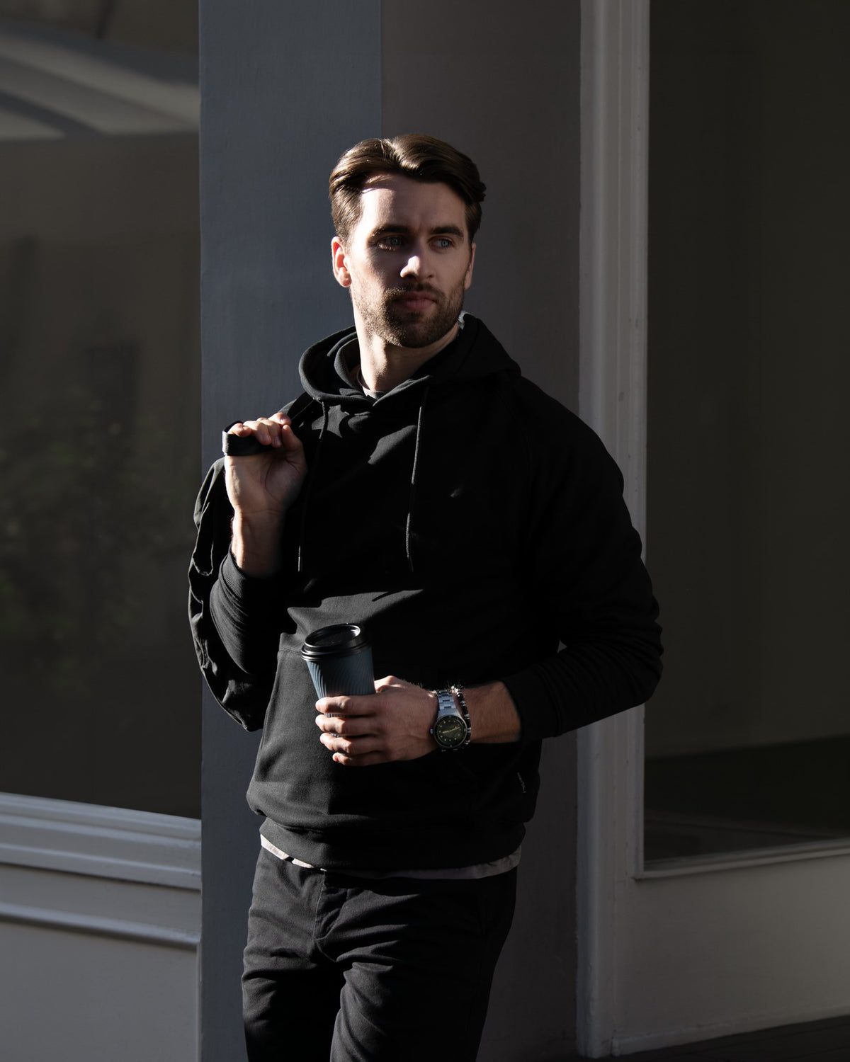 Fresno Men Black SS25 Modelimage (1)