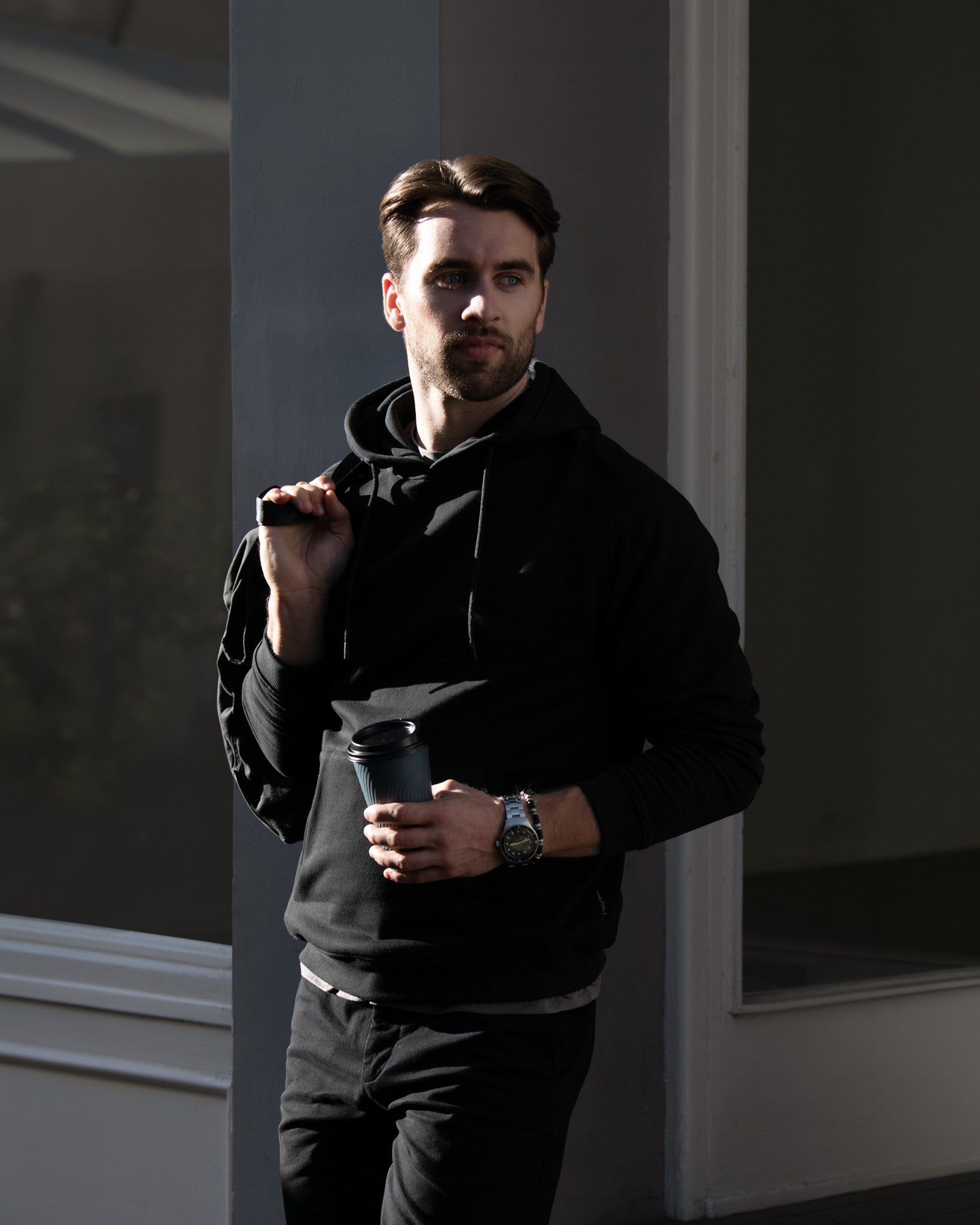 Fresno Men Black SS25 Modelimage (1)