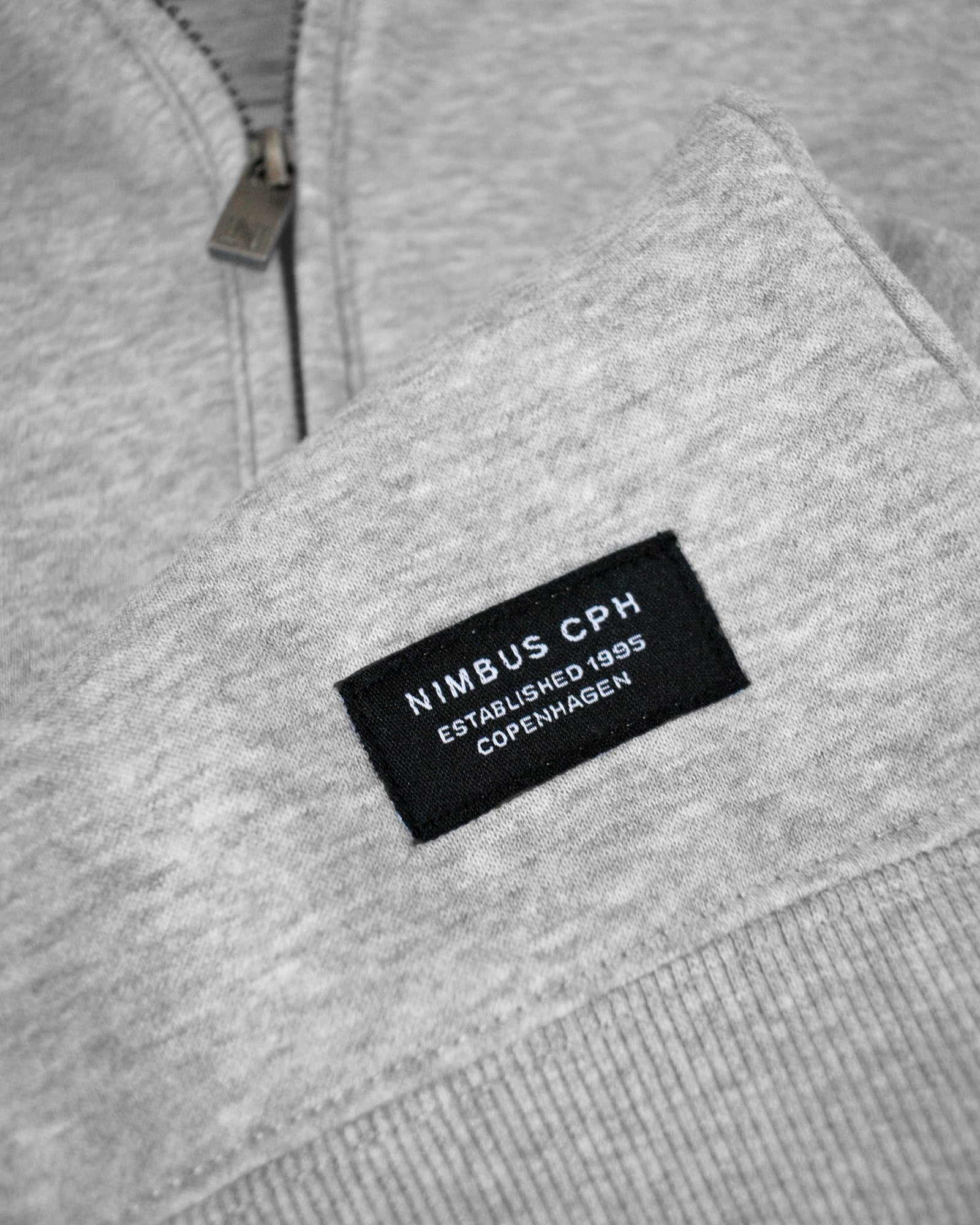 Glendale Unisex Grey Melange Back