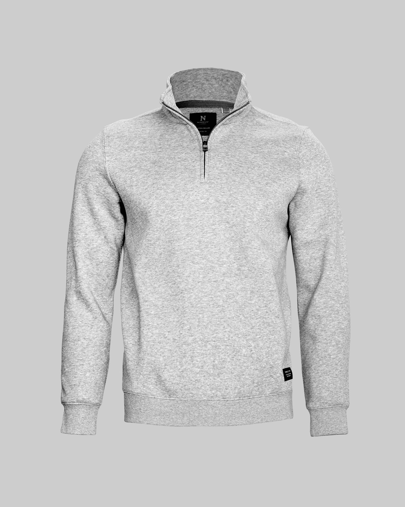 Glendale Unisex Grey Melange Back