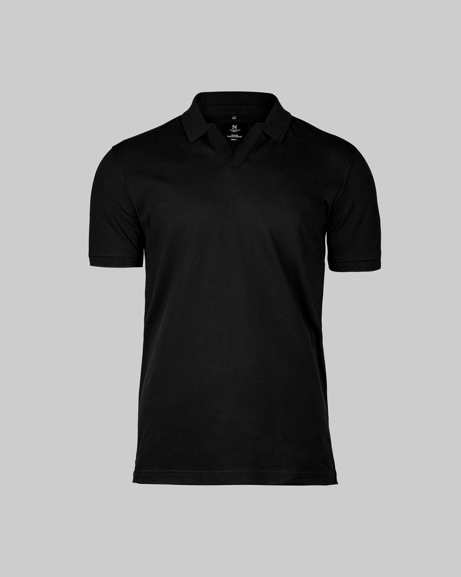 Harvard V Neck Men Black Back