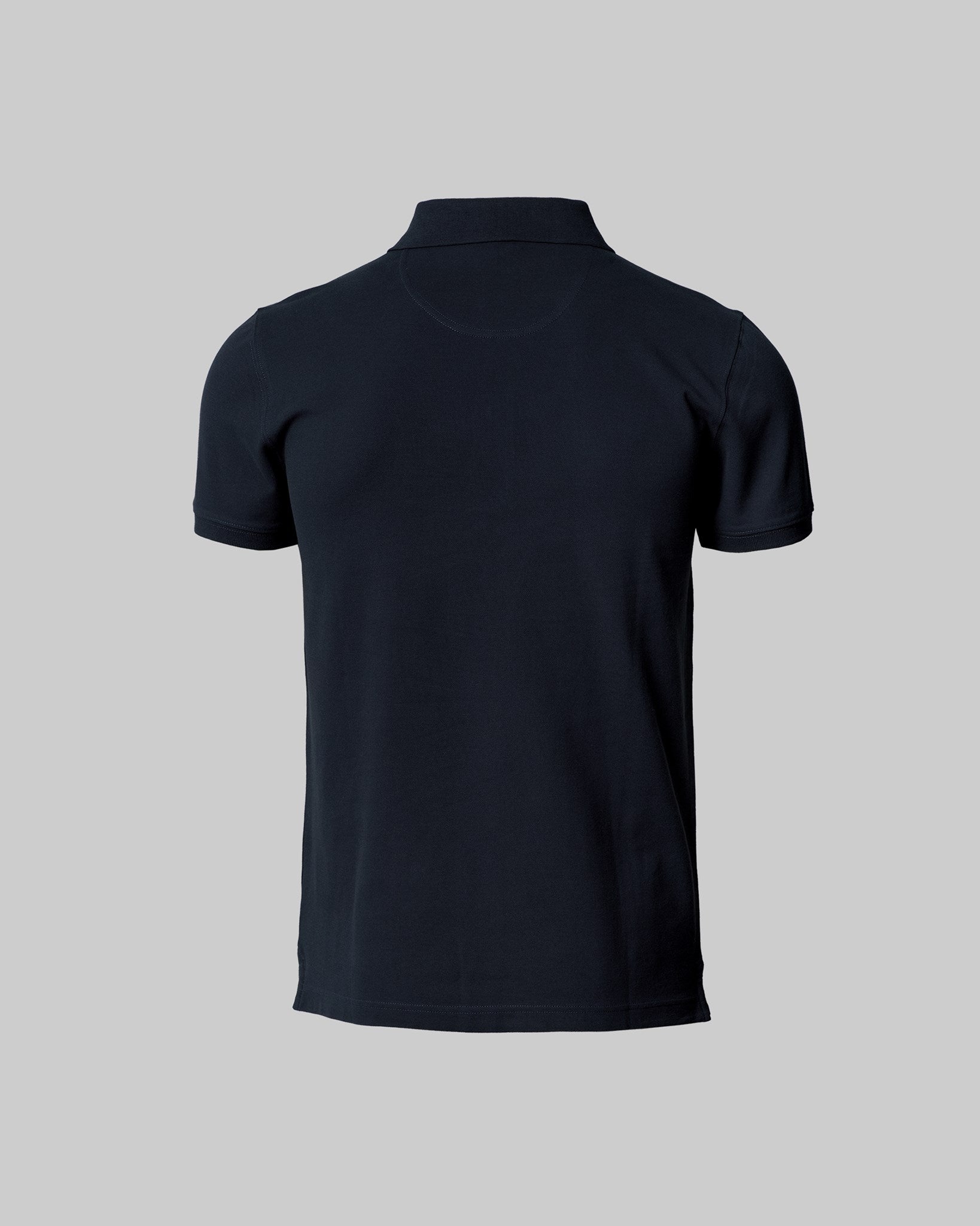 Harvard V Neck Men Dark Navy Back