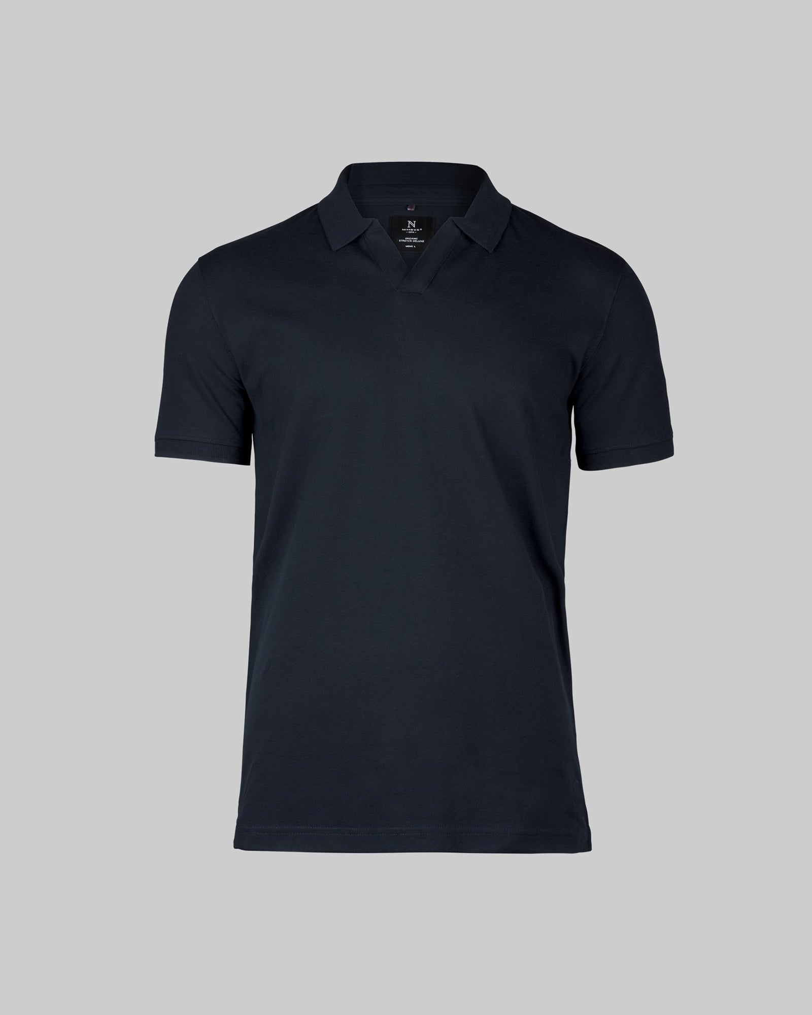 Harvard V Neck Men Dark Navy Back