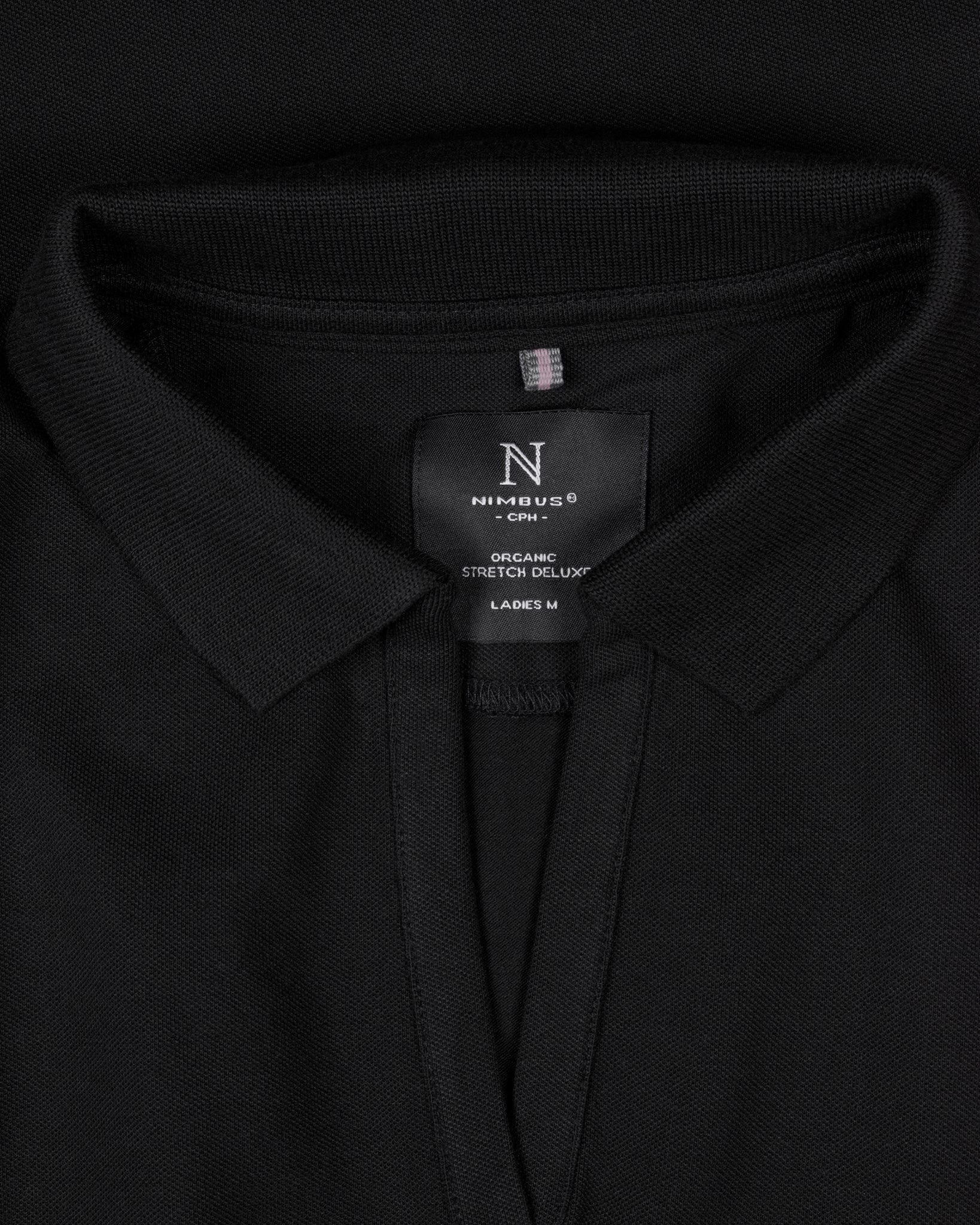 Harvard V Neck Women Black Closeup 3