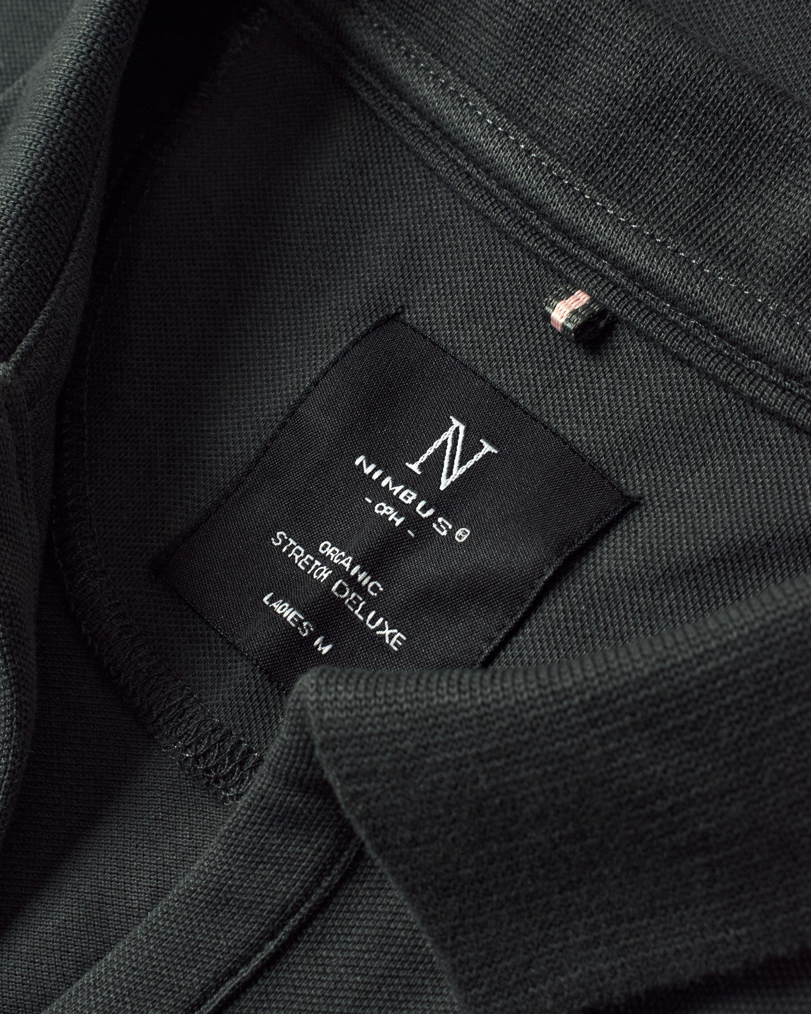 Harvard V Neck Women Charcoal Closeup 3