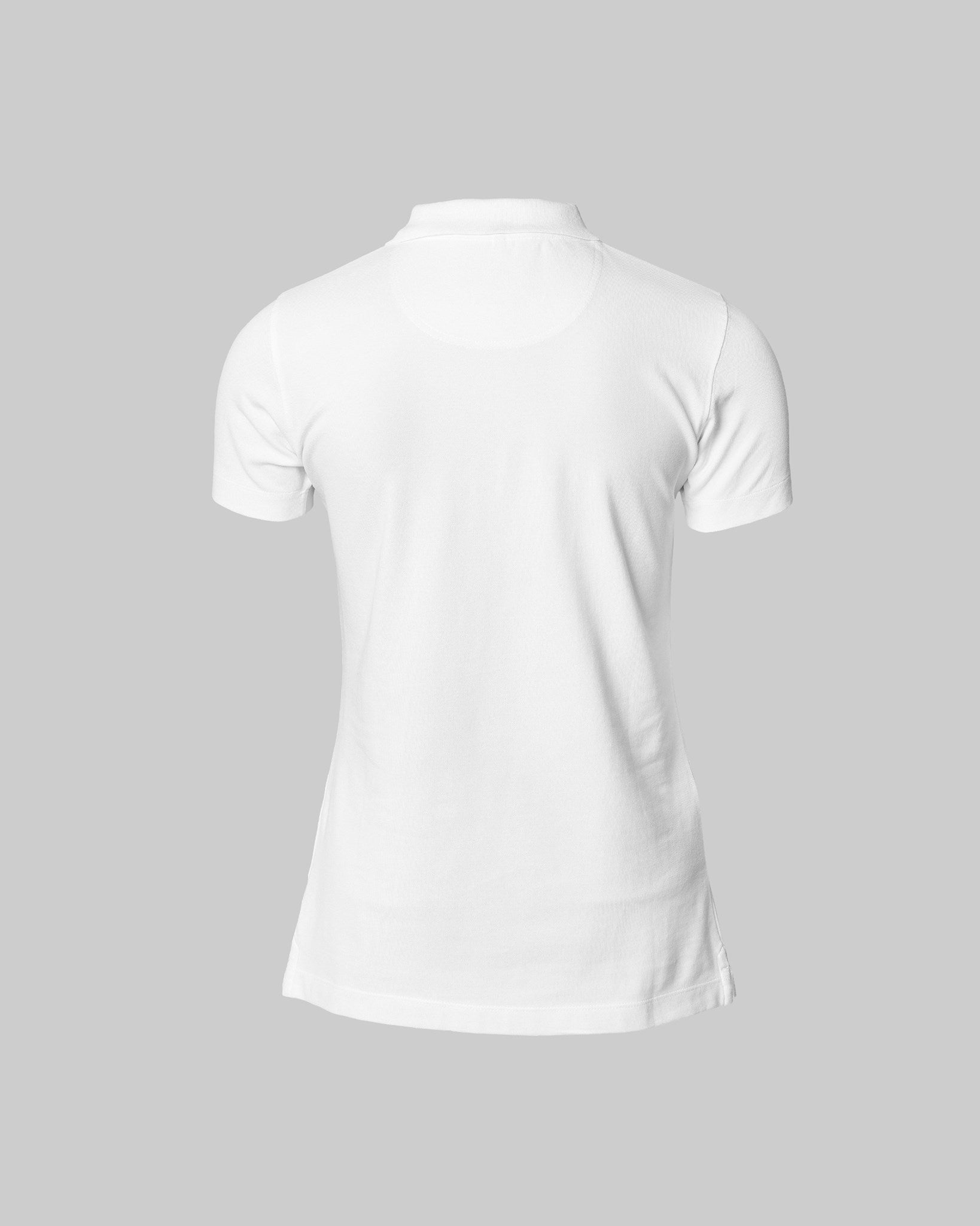 Harvard V Neck Women White Back