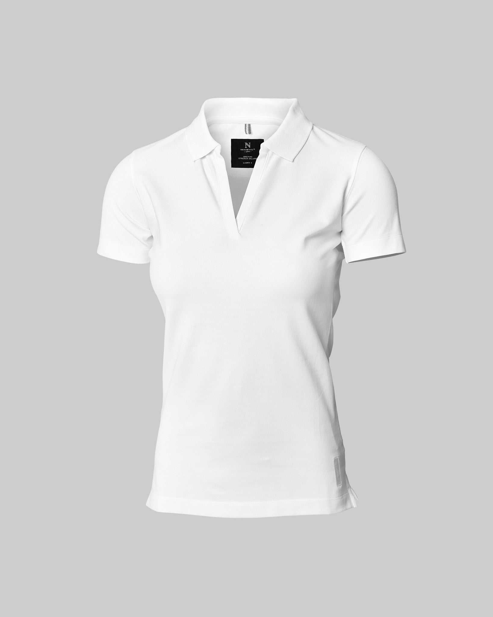 Harvard V Neck Women White Front