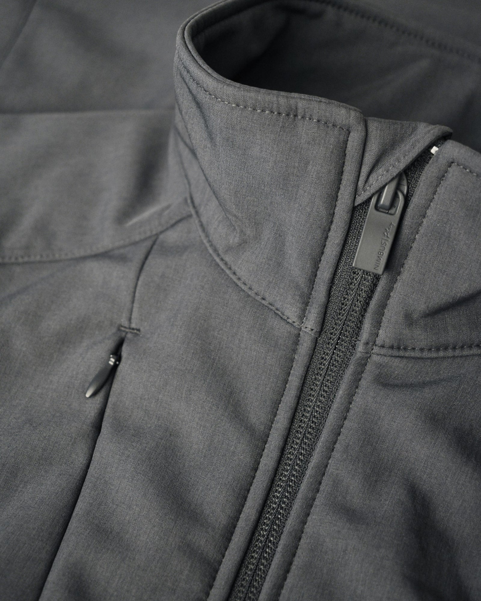 Livingston Men Grey Melange Back