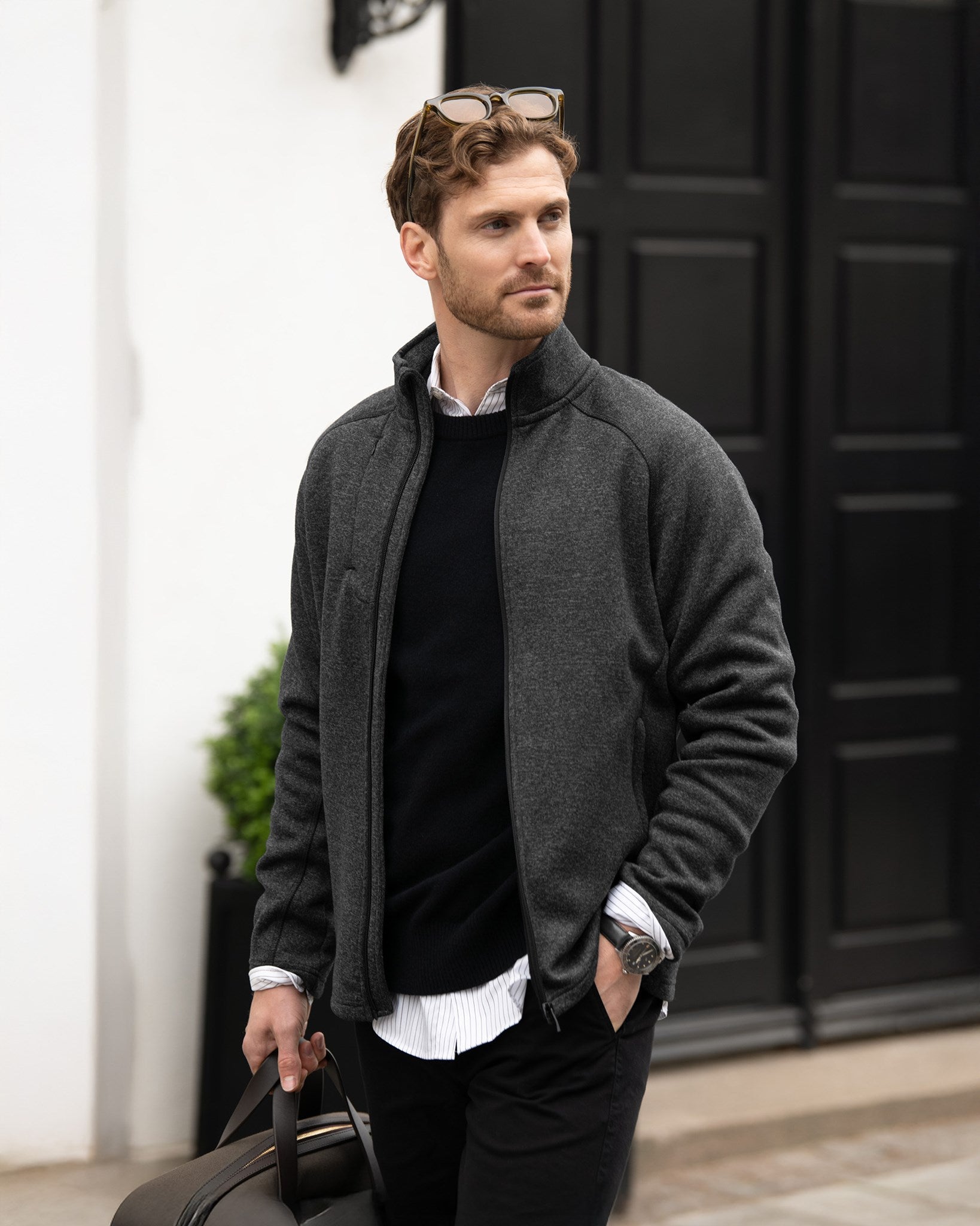 Montana Men Light Grey Melange