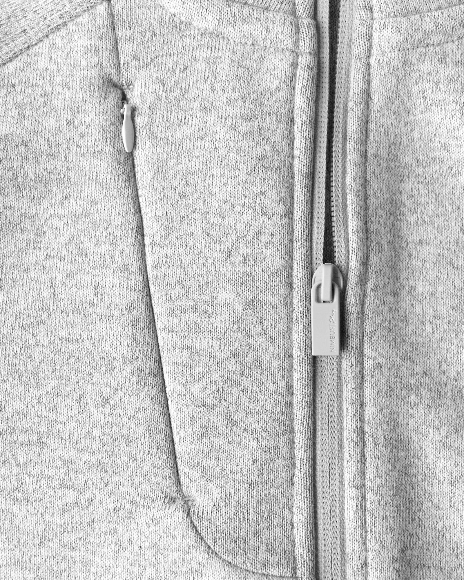 Montana Men Light Grey Melange Back