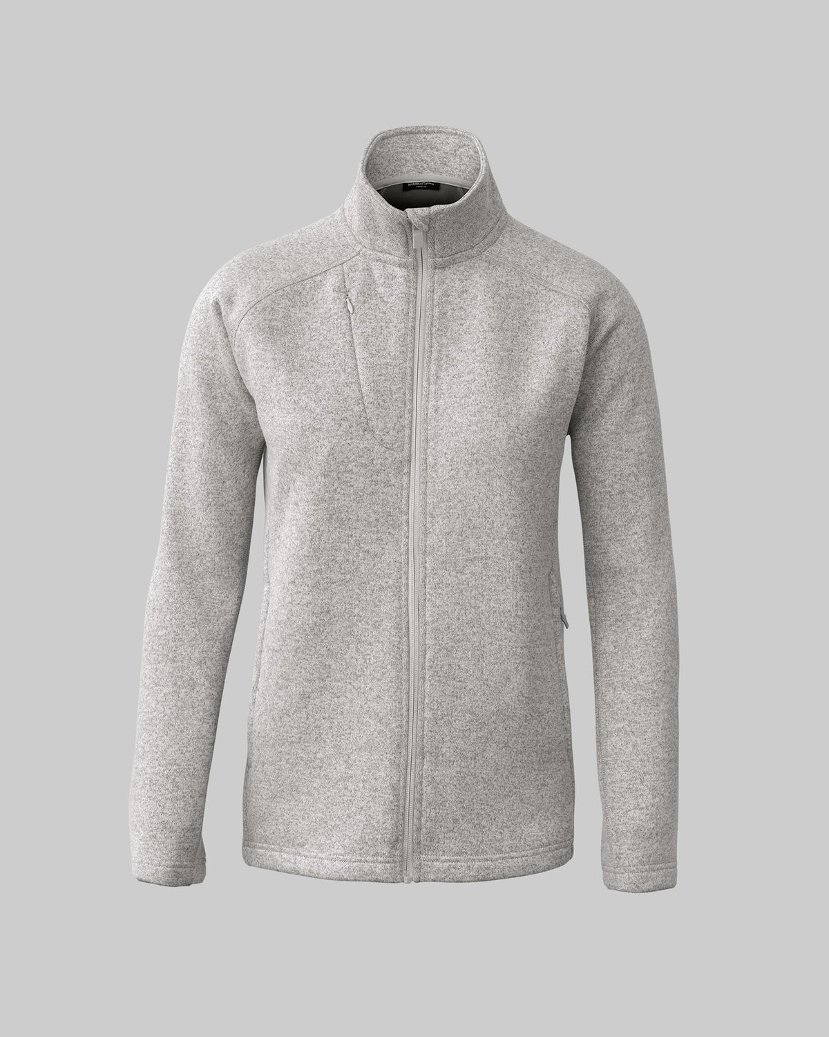 Montana Woman Light Grey Melange Front