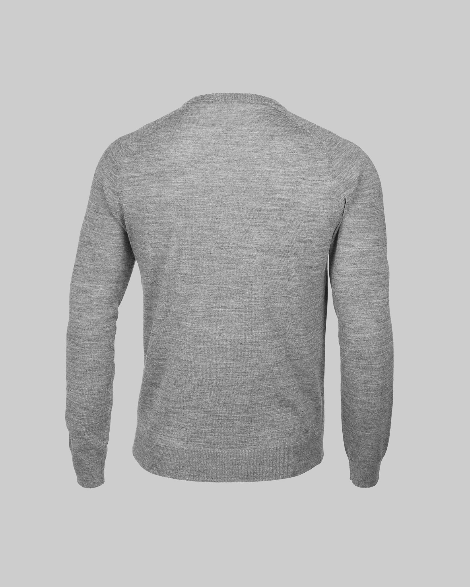 Richmond Men Grey Melange Back