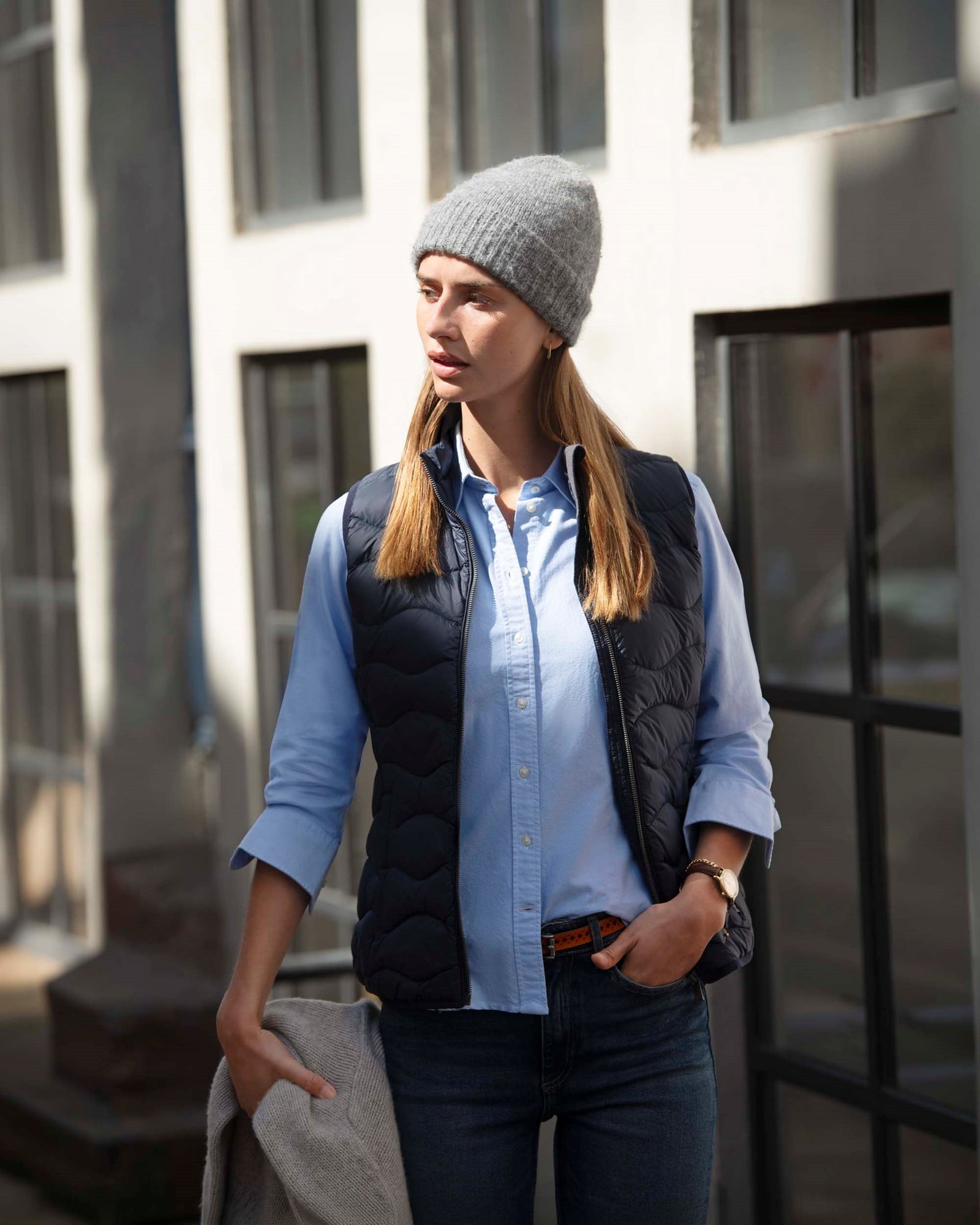Vermont Women Midnight Blue Back