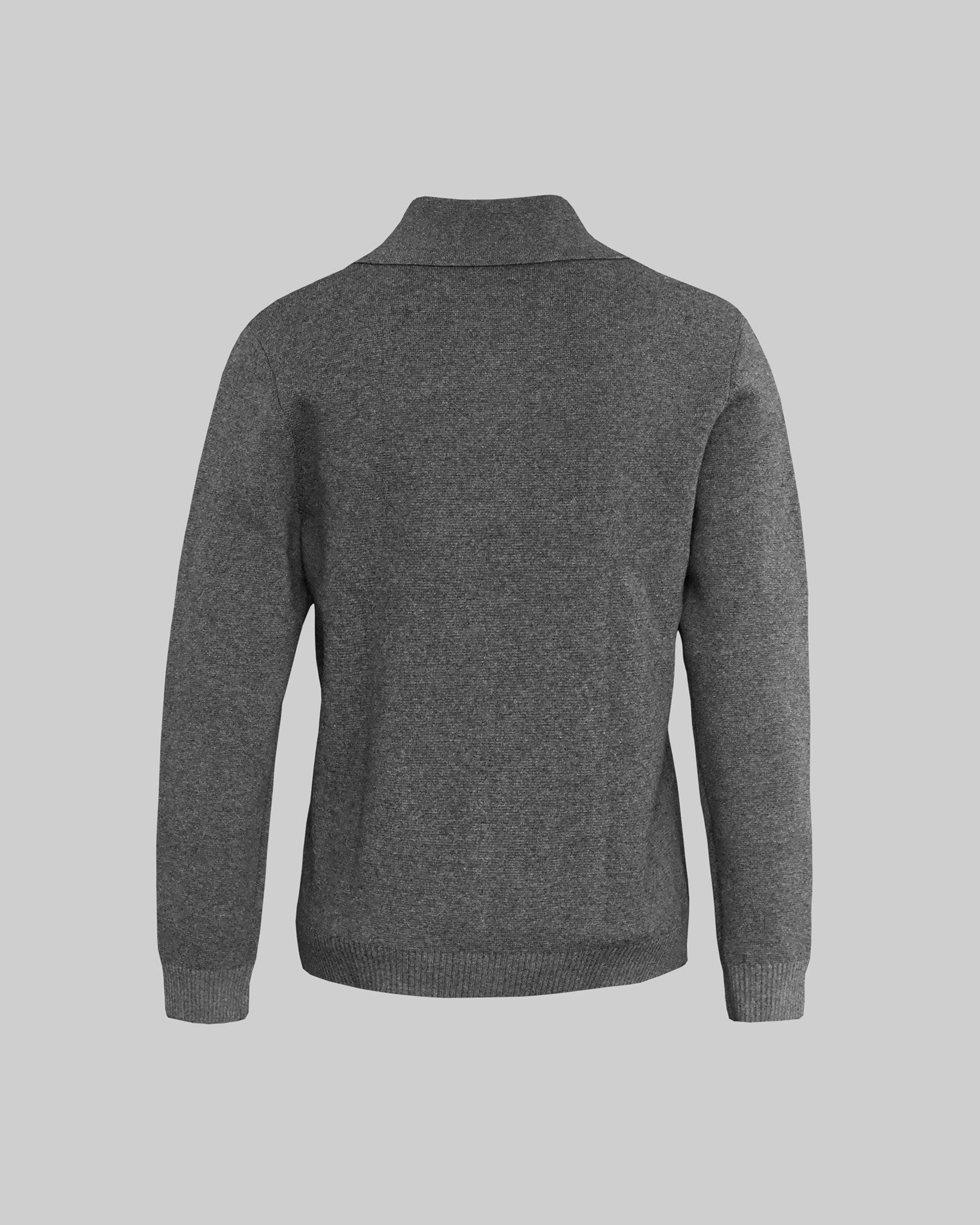 Wilton Women Dark Grey Melange Back