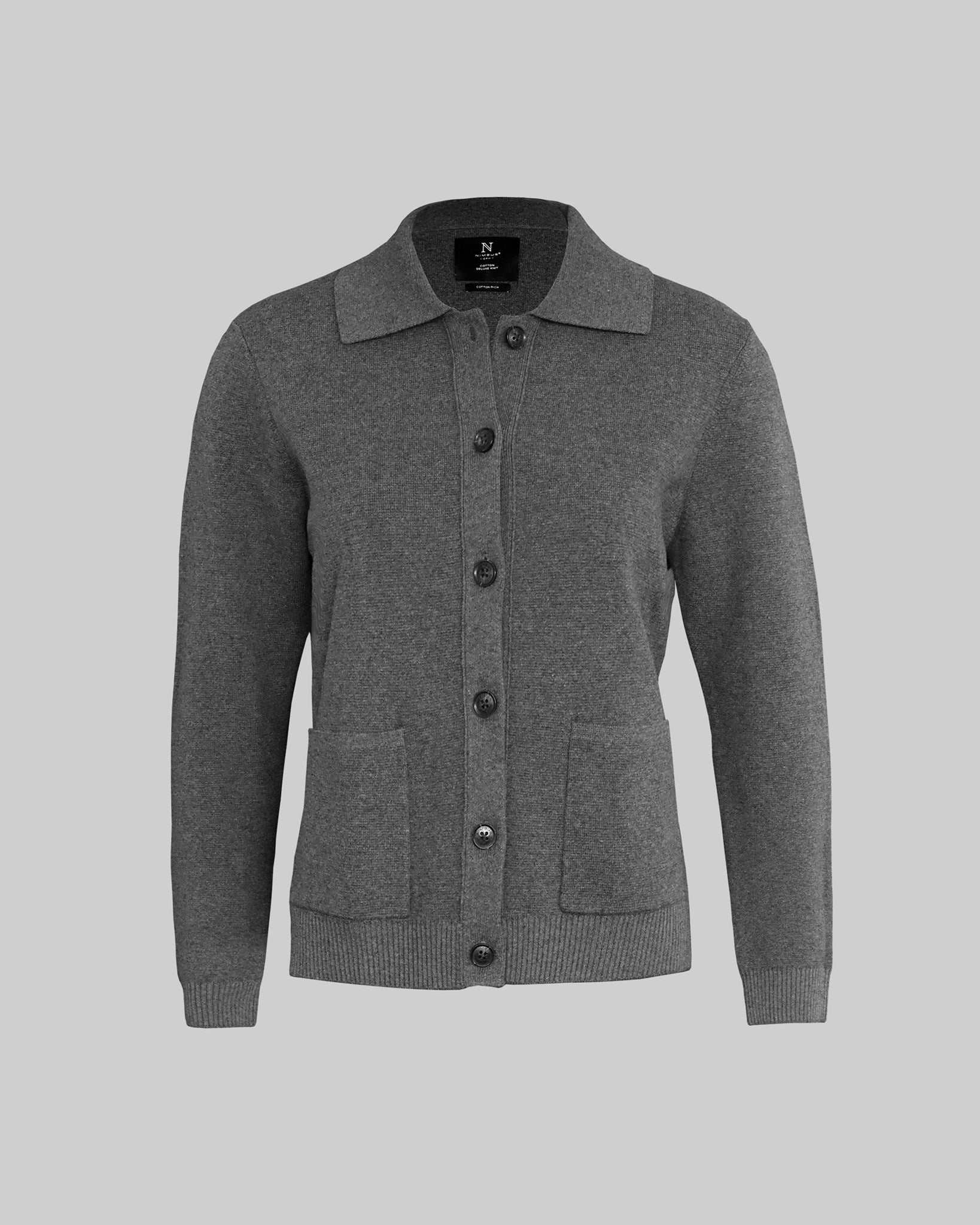 Wilton Women Dark Grey Melange Front